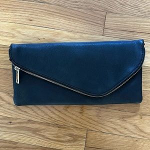 Black clutch bag